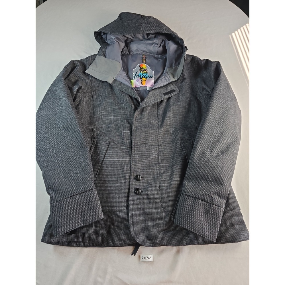 Burton Dry Ride Cool Flavors Dark Gray Ski Jacket Coat Size Large